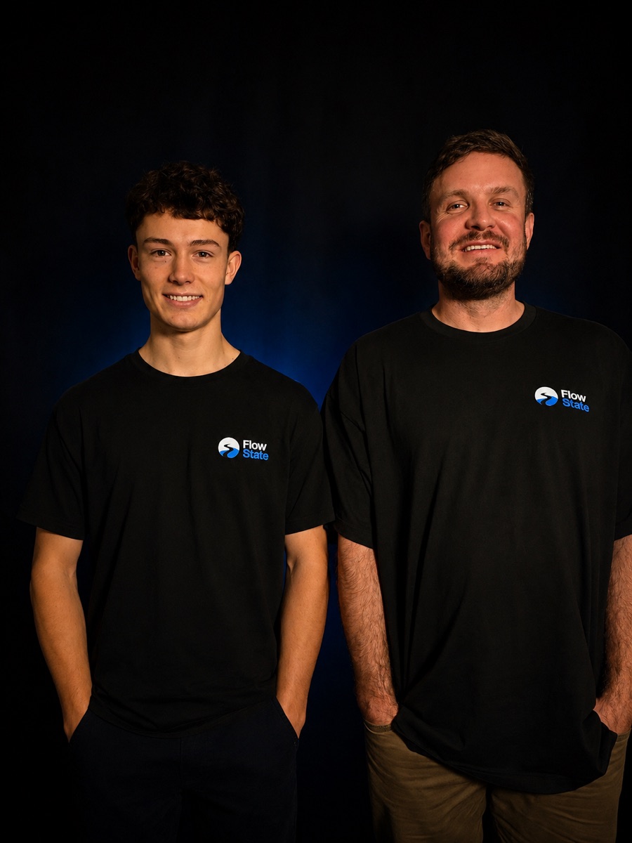 Ivan and Jordan, the Flowstate team